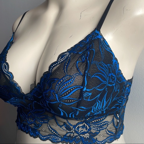 Blue Lace Bralette 1XL - Picture 6 of 6